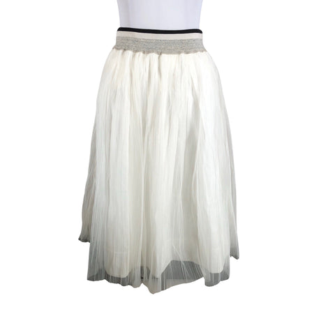Unisex Brunello Cucinelli - Tulle skirt, size 34 - Natural white (2)