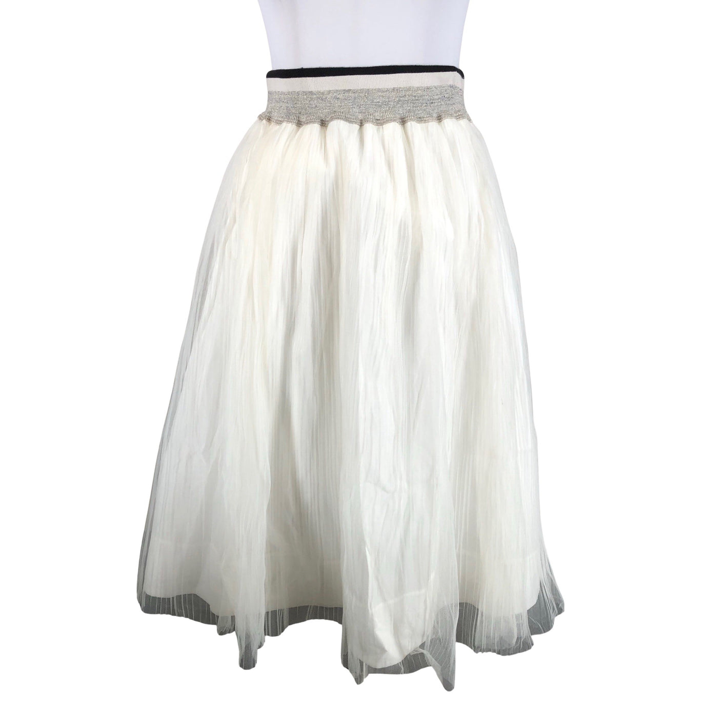 Unisex Brunello Cucinelli - Tulle skirt, size 34 - Natural white (1)