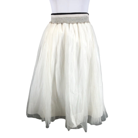 Unisex Brunello Cucinelli - Tulle skirt, size 34 - Natural white ()