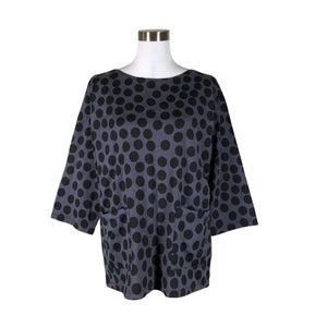 Unisex Marimekko - Tricot tunic, size 40 - Blue (1)