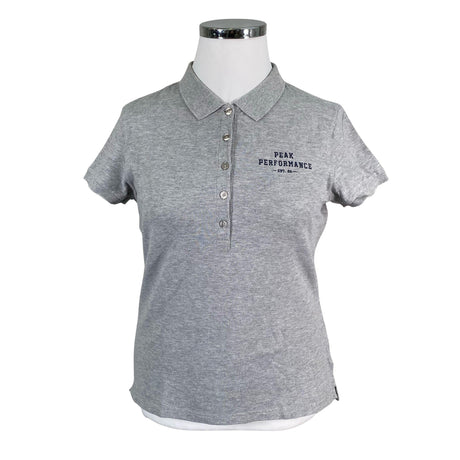Unisex Peak Performance - Polo shirt, size 42 - Gray ()