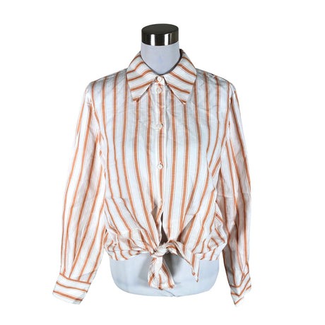 Unisex &Other Stories - Collared shirt, size 40 - Orange ()
