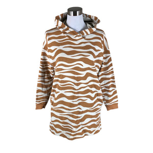 Unisex NOSH - Tricot tunic, size 36 - Brown (1)