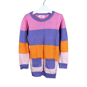 Unisex Bogi - Knit tunic, size 116 - 122 - Violet (1)