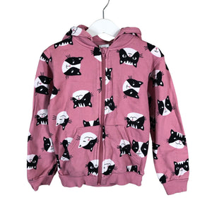 Unisex Polarn O. Pyret - Hoodie, size 110 - 116 - Pink (1)