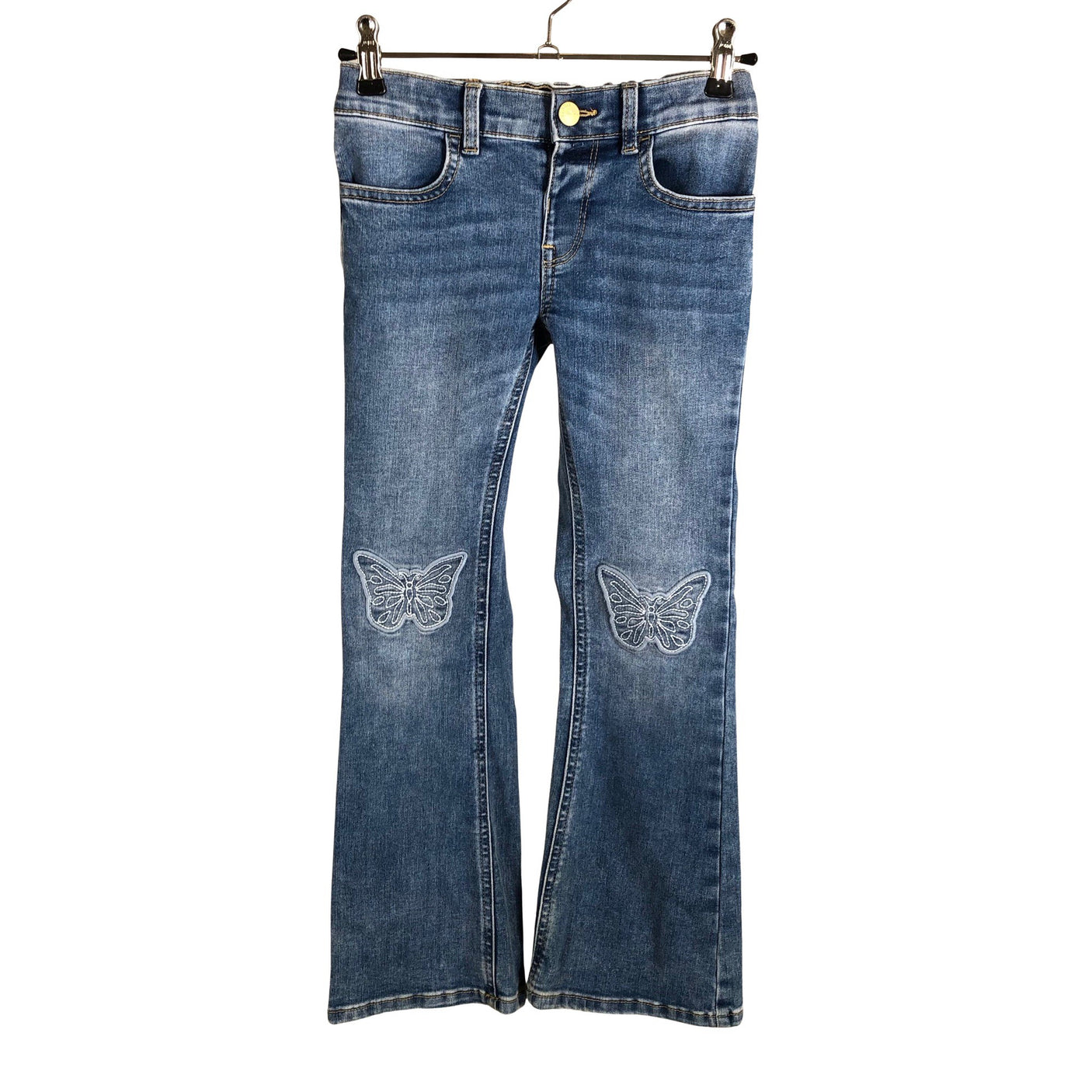 Unisex Lindex - Jeans, size 122 - 128 - Light blue (1)