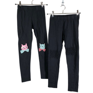 Unisex Lindex - Leggings, size 122 - 128 - Black (1)