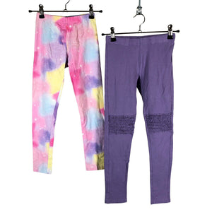 Unisex Lindex - Leggings, size 122 - 128 - Violet (1)