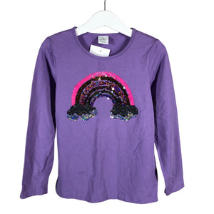 Unisex Lindex - Tricot shirt, size 122 - 128 - Violet (1)