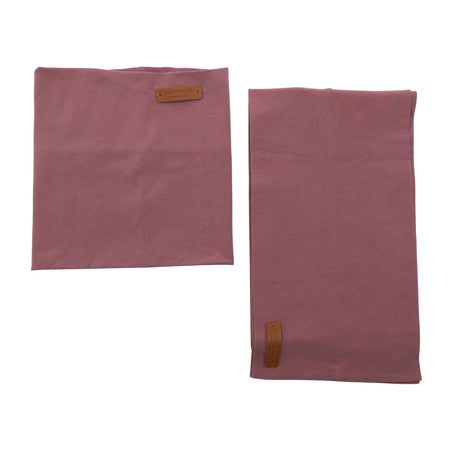 Unisex Poppaduu - Circle scarf, size Mini - Light pink ()