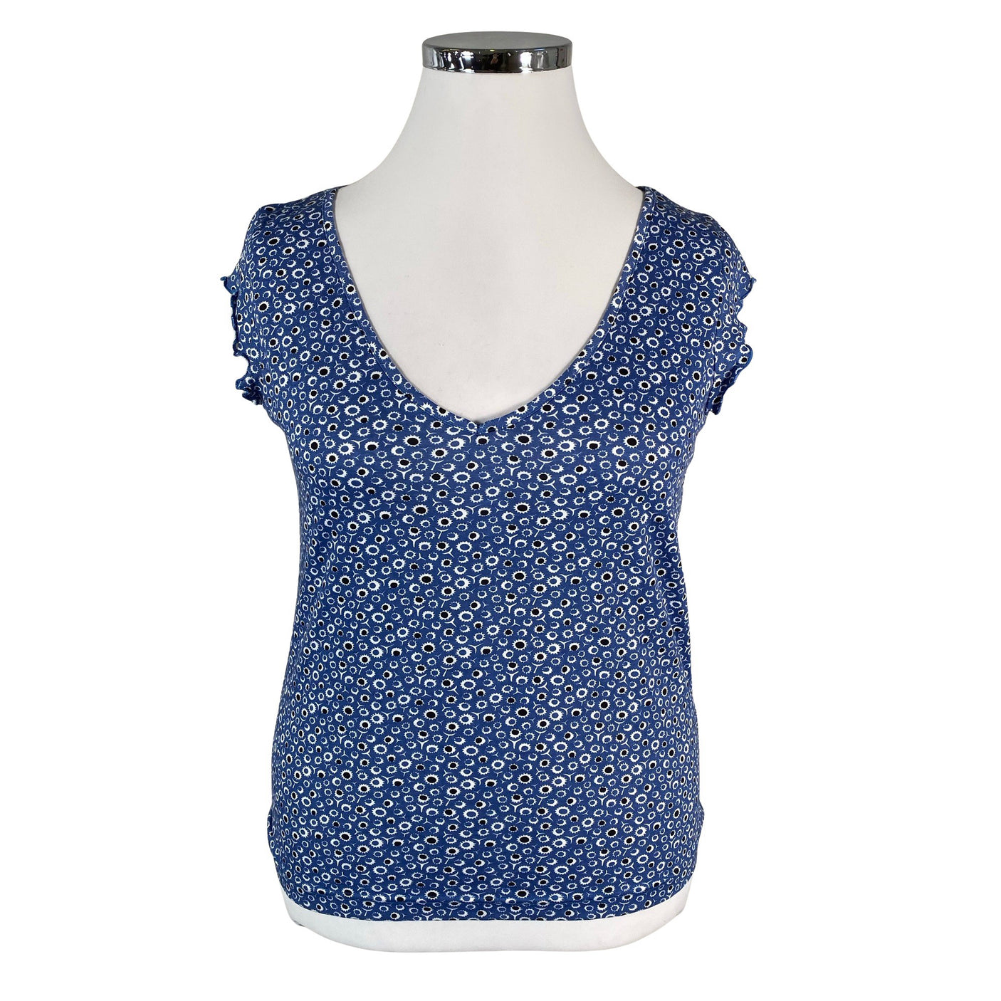 Unisex Lindex - Tricot tank top, size 42 - Blue (1)
