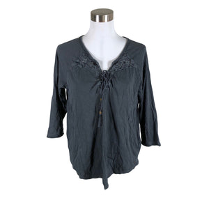 Unisex Esprit - Tricot shirt, size 40 - Black (1)