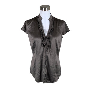 Unisex Esprit - Short-sleeved blouse, size 40 - Green (1)