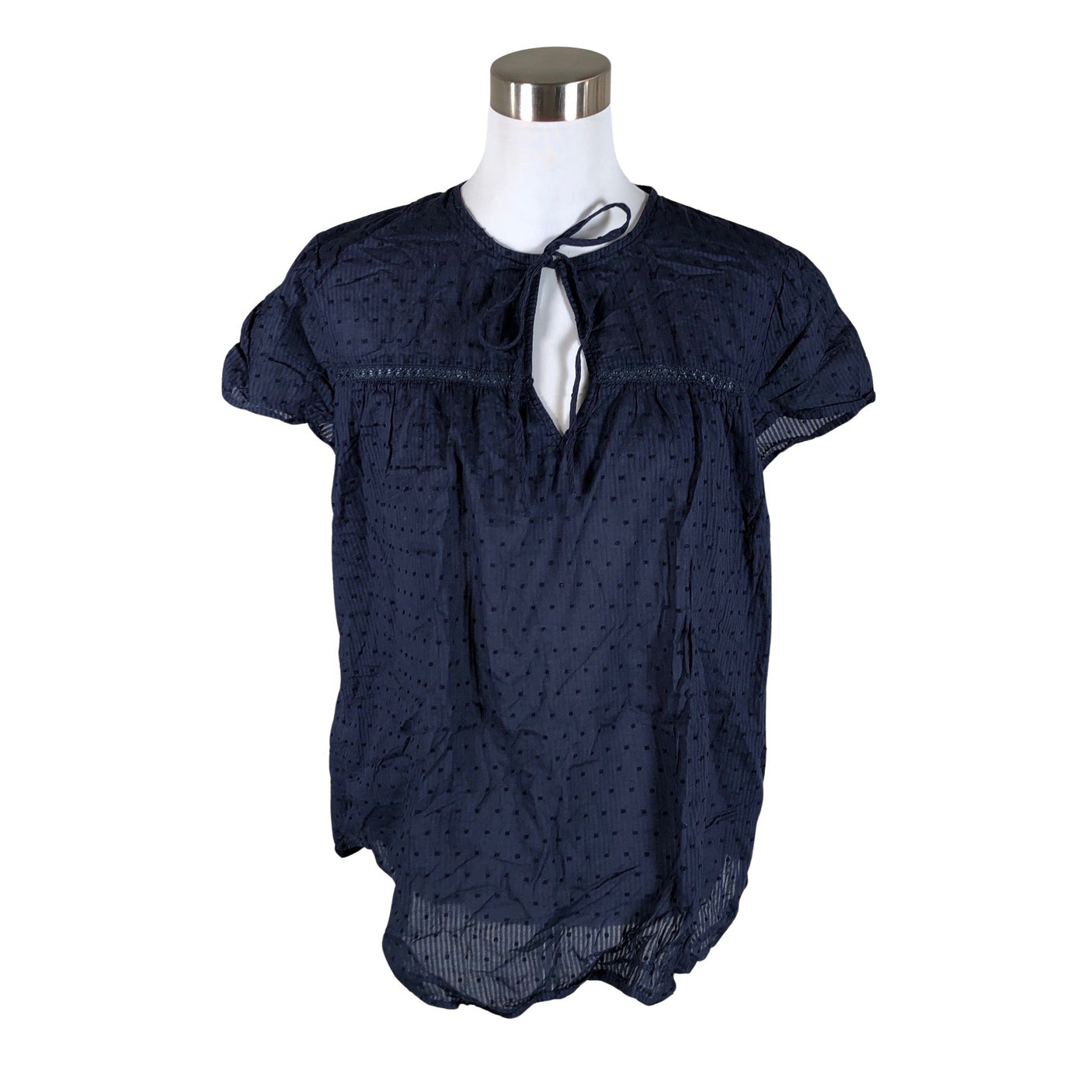 Unisex Esprit - Short-sleeved blouse, size 42 - Blue (1)