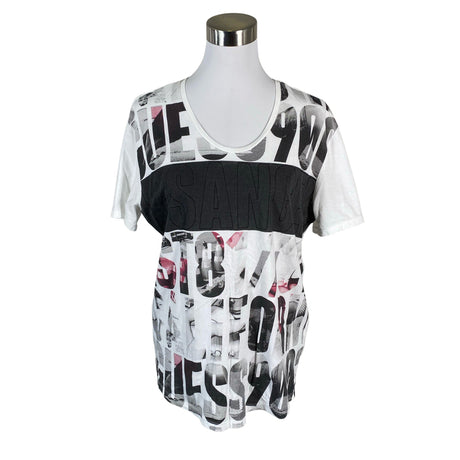 Unisex Guess - T-shirt, size 40 - White ()
