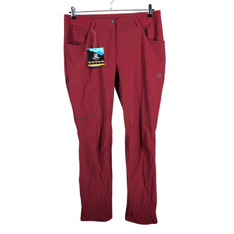 Unisex Salomon - Outdoor pants, size 44 - Red ()