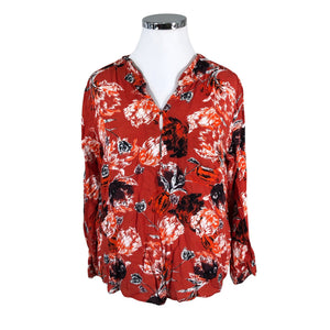 Unisex Fransa - Blouse, size 42 - Red (1)