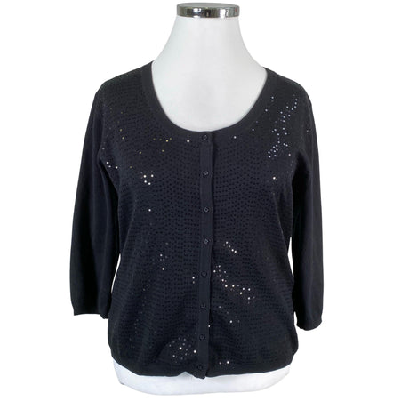 Unisex Fransa - Cardigan, size 44 - Black ()