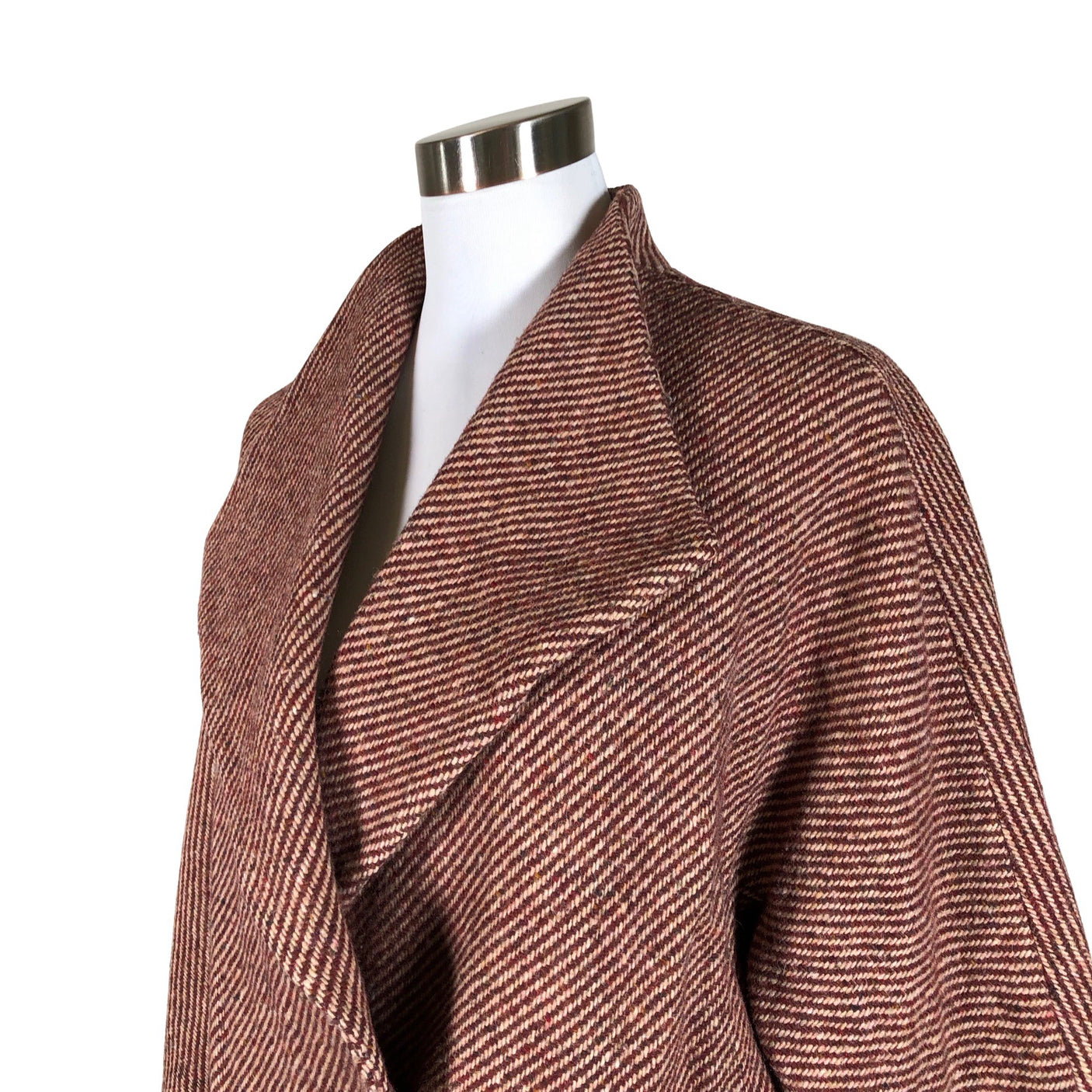 Unisex Massimo Dutti - Wool coat, size 38 - Red (3)