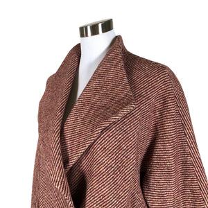 Unisex Massimo Dutti - Wool coat, size 38 - Red (3)