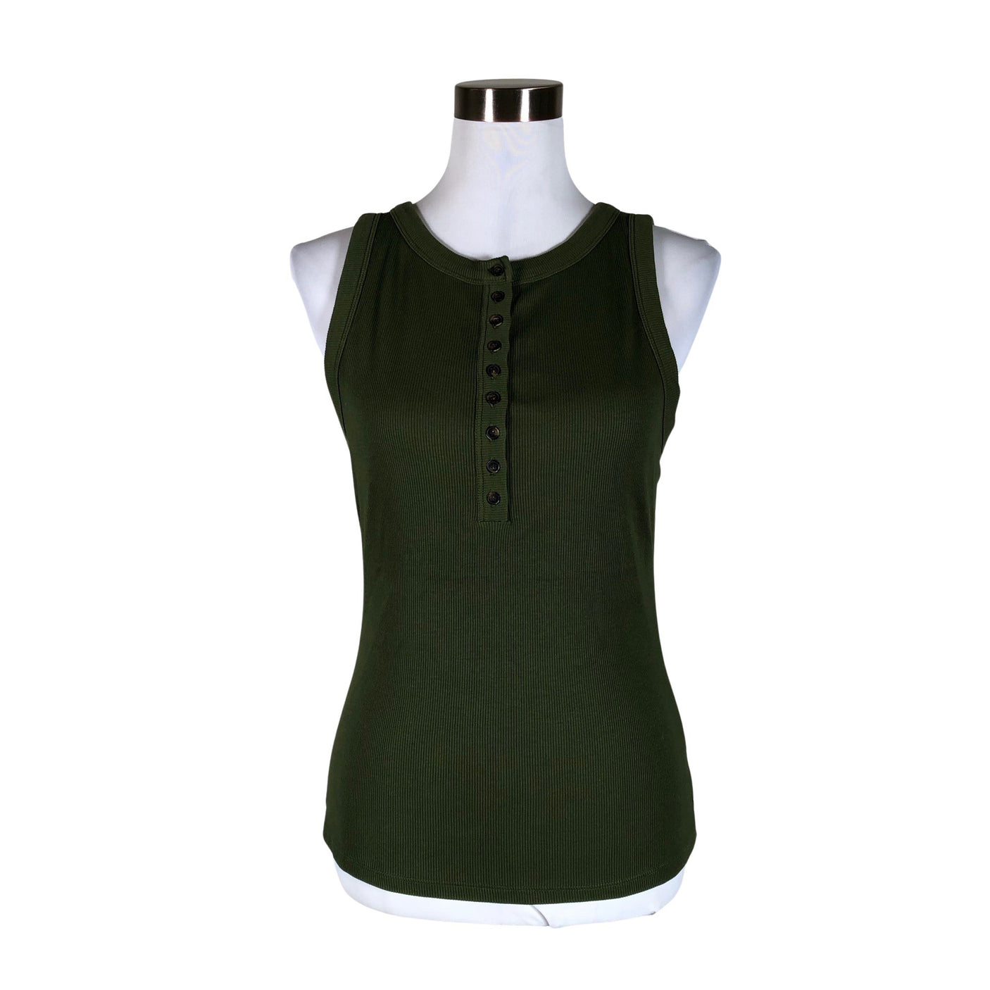 Unisex Sézane - Tricot tank top, size 38 - Green (1)
