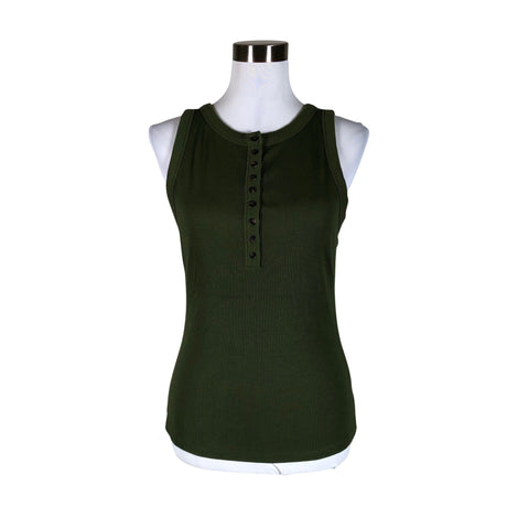 Unisex Sézane - Tricot tank top, size 38 - Green ()