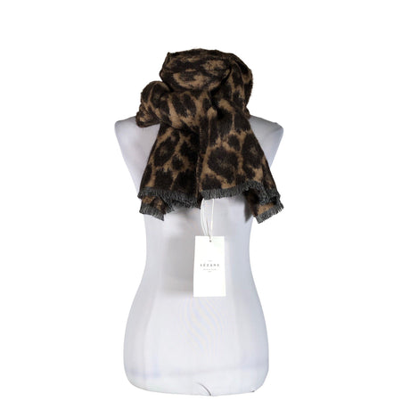 Unisex Sézane - Scarf, size Maxi - Brown ()