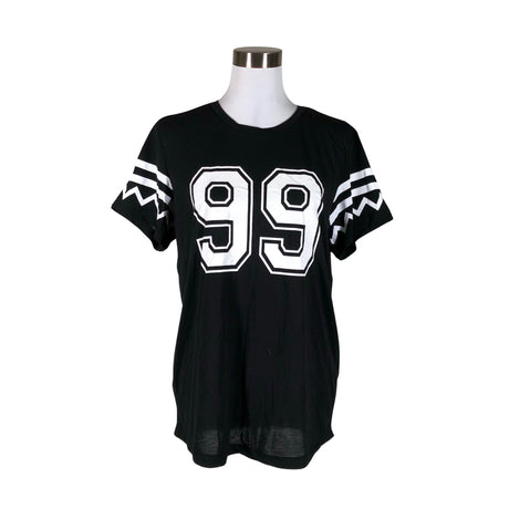 Unisex Baum und Pferdgarten - T-shirt, size 40 - Black ()