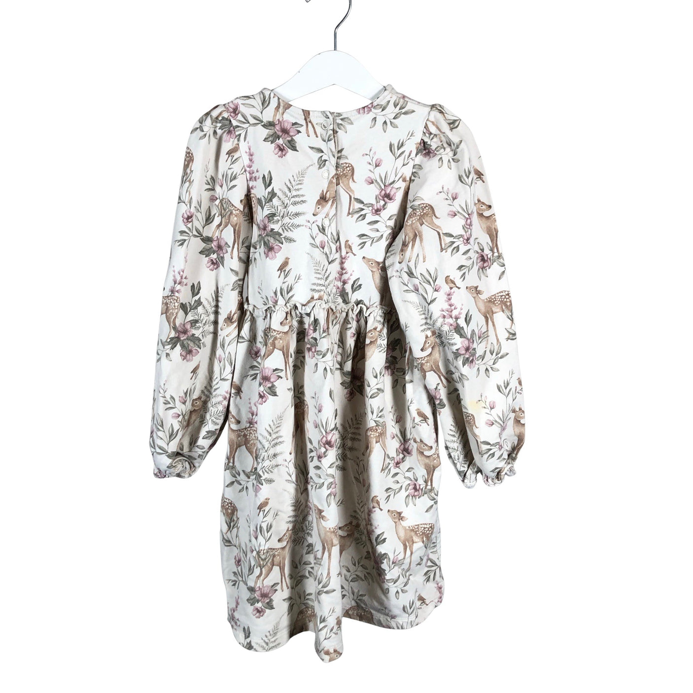 Unisex Newbie - Sweatshirt dress, size 122 - 128 - Natural white (2)