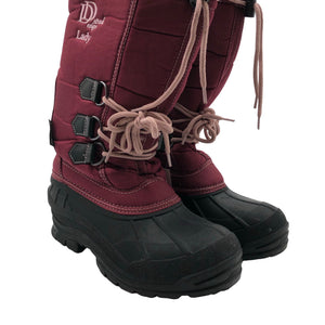 Unisex DePaul Design ThermoMate Lady - Winter shoes, size 38 - Wine red (2)