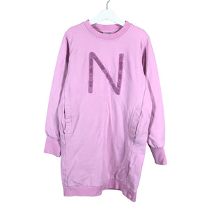 Unisex NOSH - Sweatshirt dress, size 146 - 152 - Light pink (1)