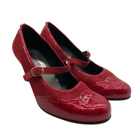 Unisex Janita - High heels, size 40 - Red (2)