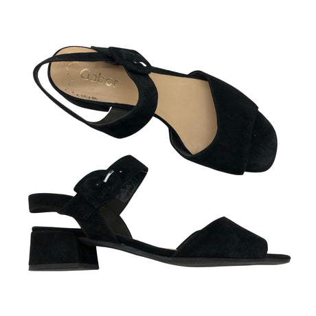 Unisex Gabor - Heeled sandals, size 39 - Black ()
