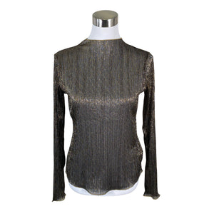 Unisex &Other Stories - Party shirt, size 38 - Gold (1)
