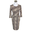 Unisex InWear - Tricot dress, size 34 - Beige ()