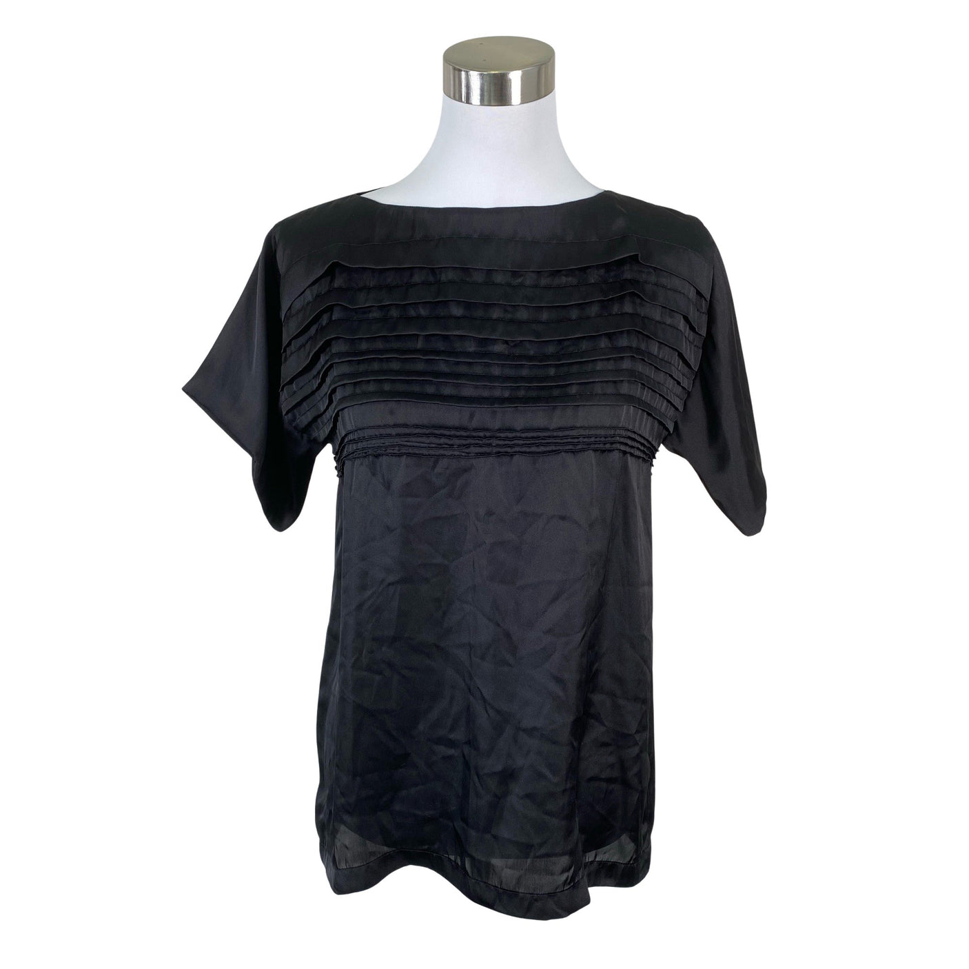 Unisex Hugo Boss - Short-sleeved blouse, size 38 - Black (1)