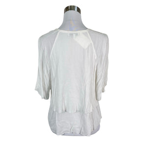 Unisex IRO - Short-sleeved blouse, size 38 - Natural white (2)