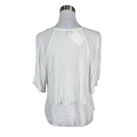 Unisex IRO - Short-sleeved blouse, size 38 - Natural white (2)