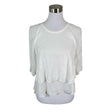 Unisex IRO - Short-sleeved blouse, size 38 - Natural white ()