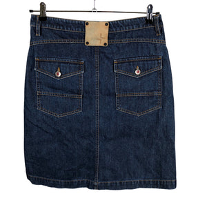 Unisex Cross - Denim skirt, size 38 - Blue (2)