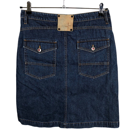 Unisex Cross - Denim skirt, size 38 - Blue (2)