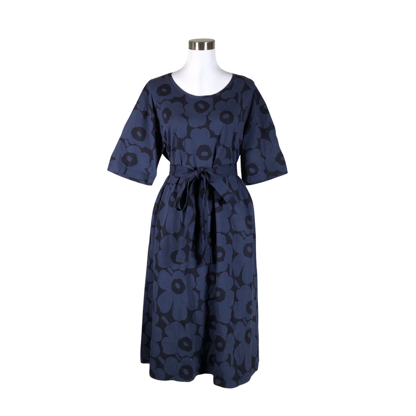 Unisex Marimekko - Tricot dress, size 38 - Blue (1)