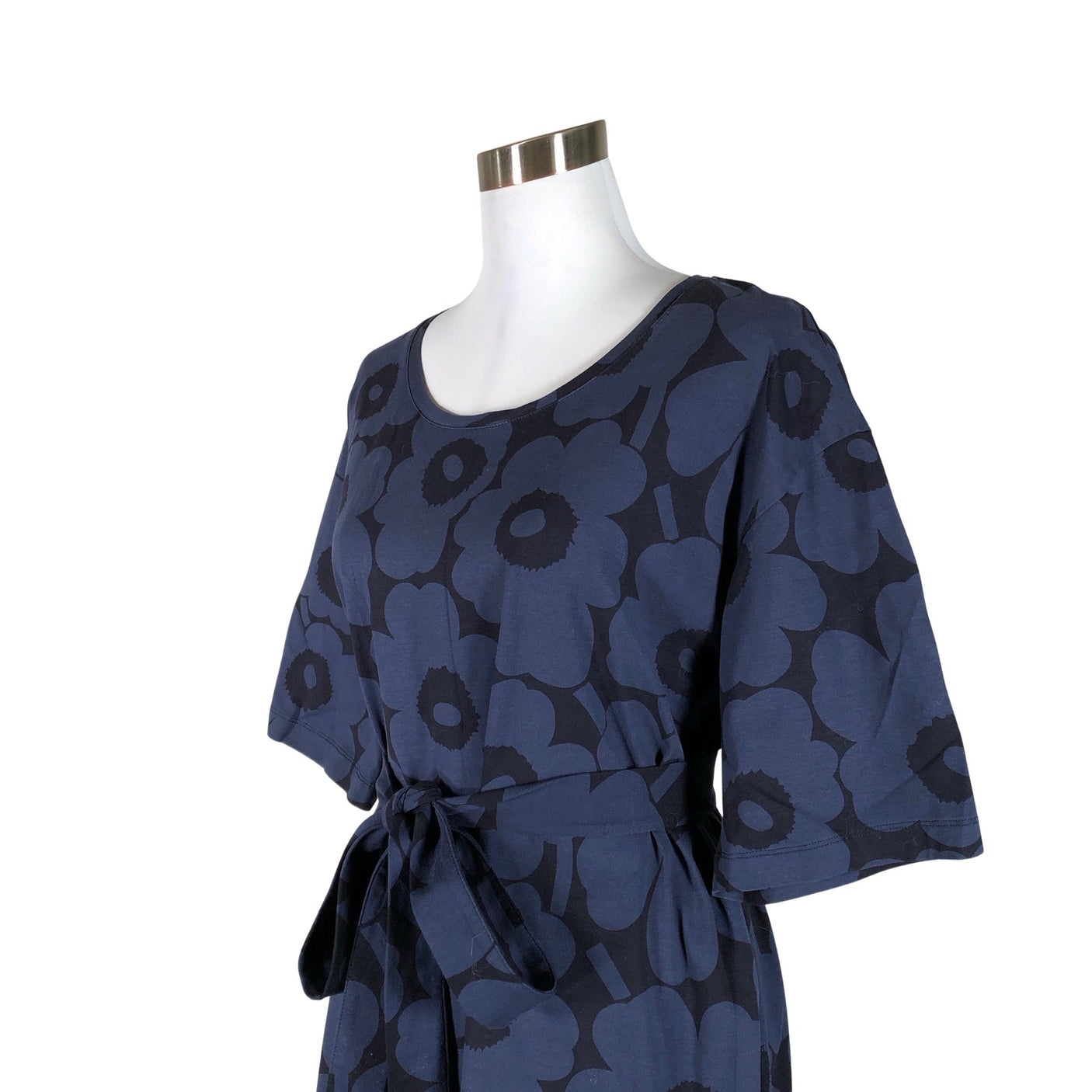 Unisex Marimekko - Tricot dress, size 38 - Blue (3)