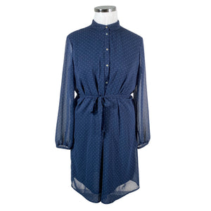 Unisex Esprit - Schiffon dress, size 42 - Blue (1)