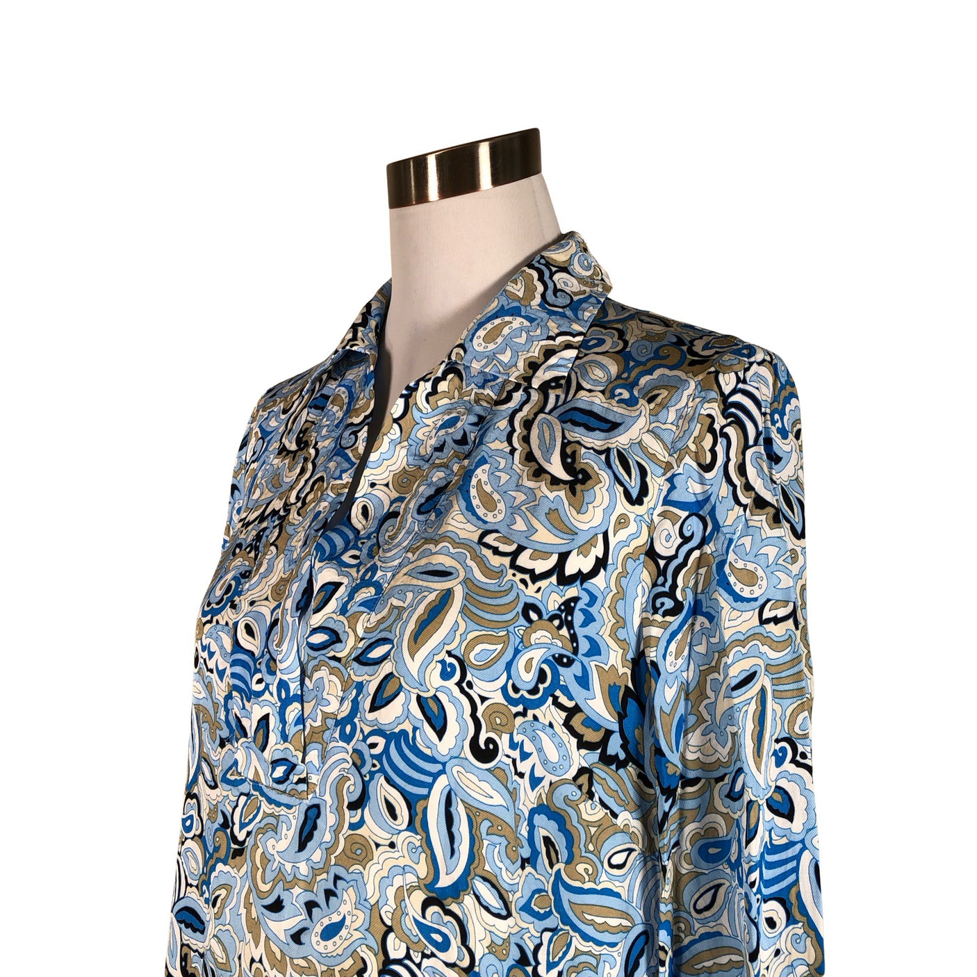 Unisex Mos Mosh - Schiffon dress, size 36 - Blue (3)