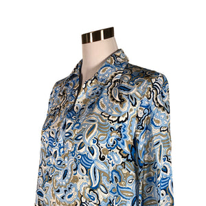 Unisex Mos Mosh - Schiffon dress, size 36 - Blue (3)