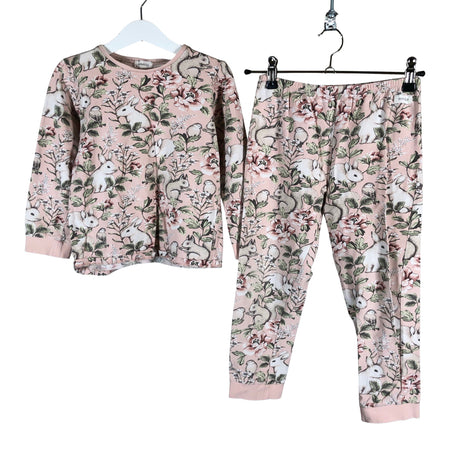 Unisex Newbie - Nightwear, size 110 - 116 - Light pink ()