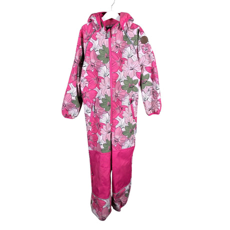 Unisex Jonathan - Soft shell jumpsuit, size 122 - 128 - Pink ()