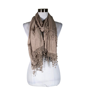 Unisex Oxmo - Scarf, size Midi - Beige (1)