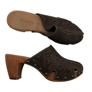 Unisex Tamaris - High heels, size 38 - Brown (1)